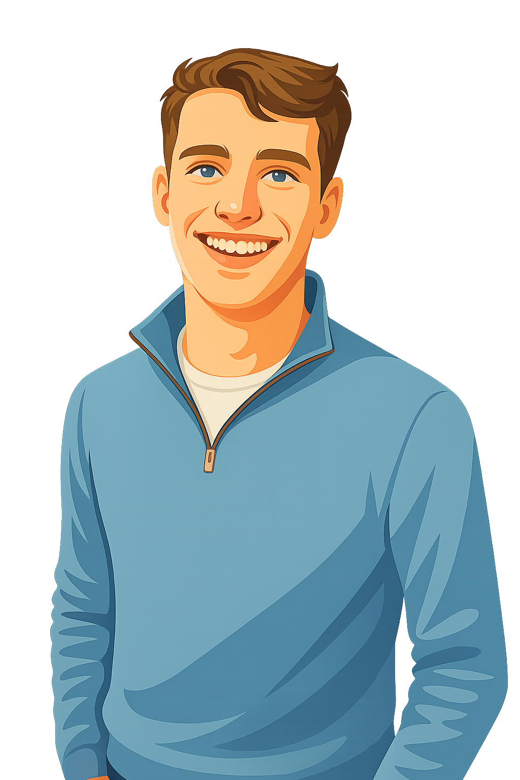 Illustriertes Portrait von Lutz Kazmierczak – Gründer von LK Webworks